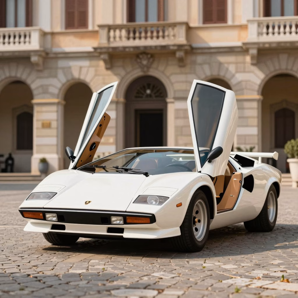 Lamborghini Countach : L'Icône Qui a Révolutionné le Design Automobile